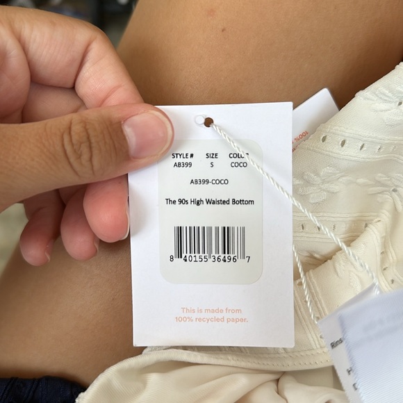 Andie swim bottom sz small - Picture 2 of 2